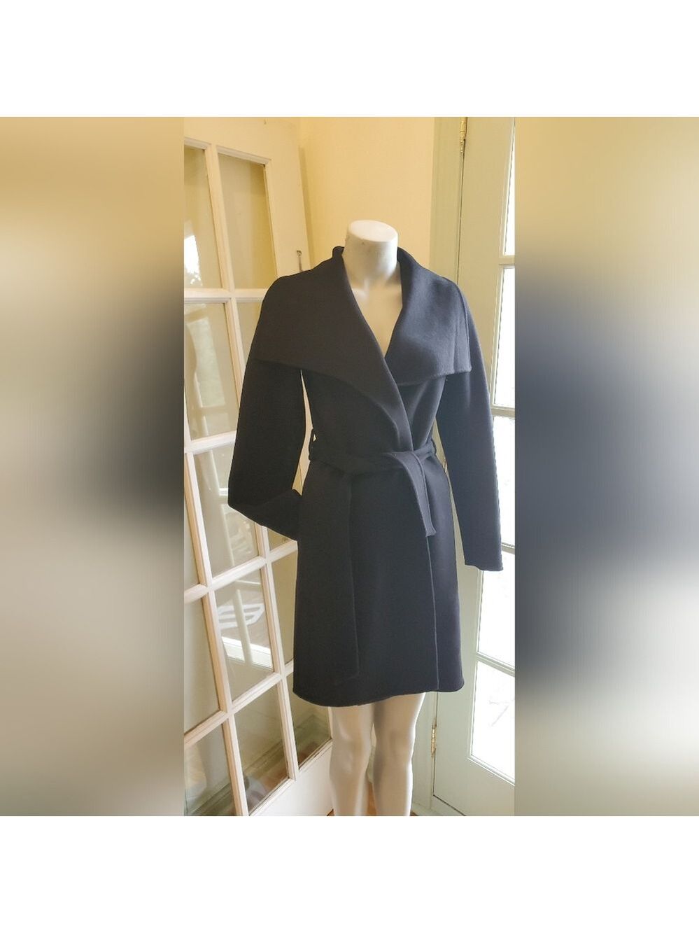 Tahari Wool Trench Coat